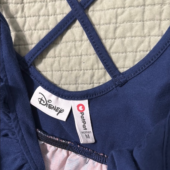 Disney Navy and Red Tropical Dress - Picture 2 of 14